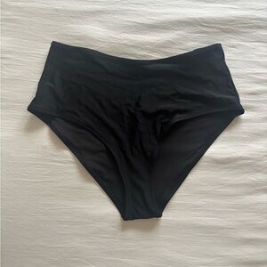 Aerie High Waisted Bathing Suit Bottom size L NWT